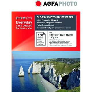 AgfaPhoto Everyday Photo Inkjet Paper Glossy 180 g 10x15 100 sh.