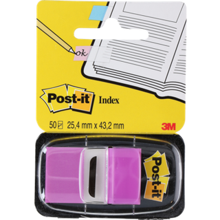 3M Post-it Indexfaner 25,4 x 43,2 mm, lilla