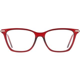 Ferragamo Kvinde SF2891 634 Optiske stel Acetat Bordeaux Firkantet
