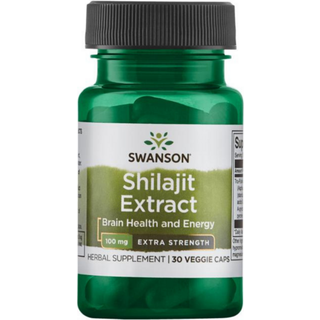 Shilajit-ekstrakt, 100 mg - 30 vegetabilske kapsler