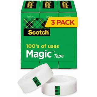 SCOTCH 810723PK Magic Tape Refill 1-tommer x 2592-tommer 3-tommer Core 3/Pack