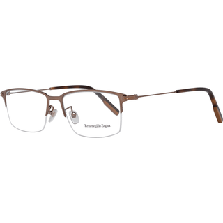 Ermenegildo Zegna EZ5155D Asian Fit 036 55 Briller Mænd Brun - Brown - 55mm