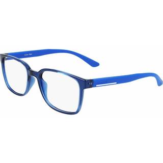 Calvin Klein Mand CK20534 406 Optiske stel Acetat Blå Firkantet