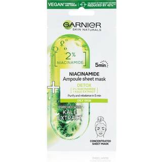 Garnier Skin Naturals Ampoule Sheet Mask Opfriskende og rensende sheetmaske 15 g - 15 g