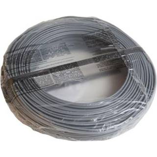 Inst. ledning PVL Blyfri 1x1,5mm² Grå - 100 meter