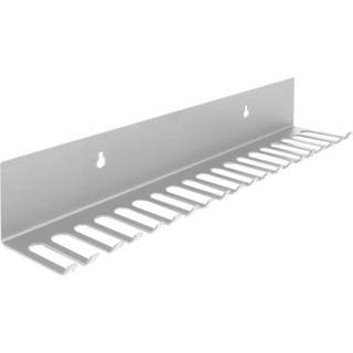 Delock Kabelholder til vægmontering - 318 x 65 mm - Grå