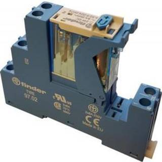 Komplet Relæ 16A 1 C/O 24Vdc M.Led Finder