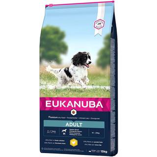Eukanuba Adult Medium Breed Frisk Kylling 15kg