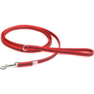 Julius-K9 C&G - Super-grip leash red/grey 20mm/2.0m with handle