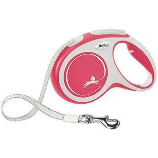Leash Flexi New Comfort Tape Rød S 5 m