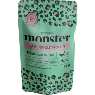Monster Cat Pouches Adult Lamb 85 g (8-pack)