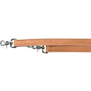 Trixie Rustic Adjustable Lead Heartbeat L-XL: 2.00m/20mm Brown