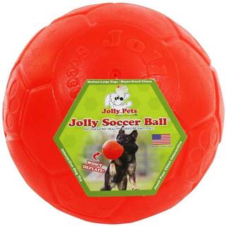 Jolly Soccer Ball, 15 cm, rød