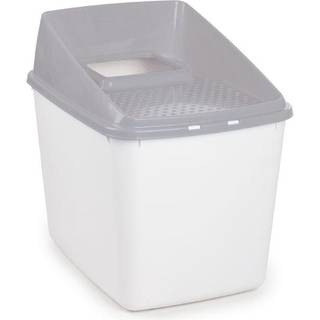 AFP ALL FOR PAWS - No mess litter box grey 40x53x50.5CM