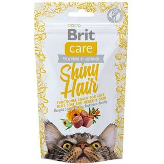 Brit Care Cat Snack, Shiny Hair - 50 g.
