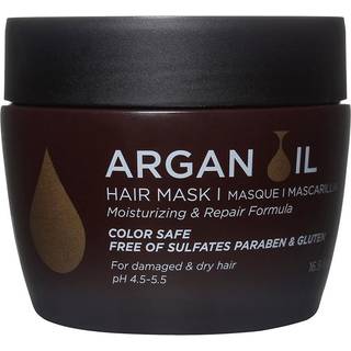 Luseta Argan Oil Hrmaske til beskadiget hr Dyb konditionering Fortykkelse til tyndt hr Hydrat til trt hr 16,9 oz