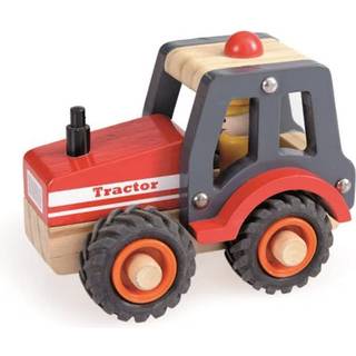 Traktor med gummihjul