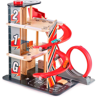 Parkeringshus inkl. stunt-rampe