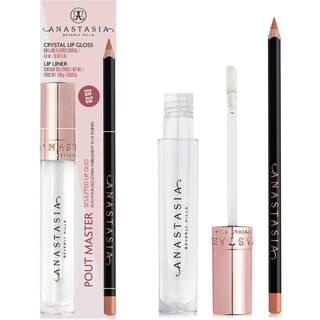Anastasia Beverly Hills Pout Master Lip Duo Warm Taupe Lip Liner: 1.49 g Crystal Lip Gloss: 4.8 ml