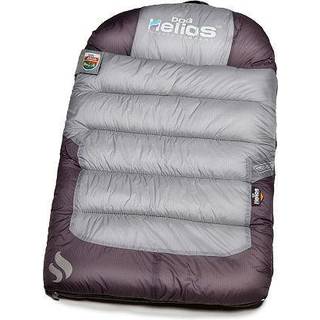 Doghelios 'trail-bark?r' Multi-Surface Water-resistente rejsesamper Sleeper Pet Dog Bed Mat W/ Blackshark Technology One St?rrelse lysegr? m?rkeg