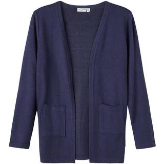 Lang Pasform Strikket Cardigan