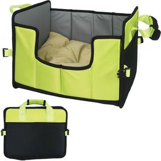 Pet Life Travel-Nest Folding Travel Cat and Dog Bed LG Green