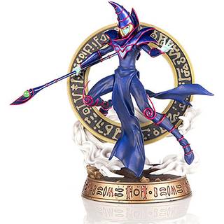 Yu-gi-oh m?rk tryllekunstner pvc statue bl? variant
