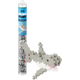 Plus plus 3D -puslespil Byggesten S?t 70 mini sammenl?sende stykker Fun Stem Leget?j til b?rn - Shark Mini Maker Tube