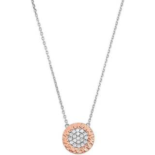 Necklace - Silver - --