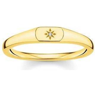Thomas Sabo TR2314-414-14 Siegelring für Damen goldfarben