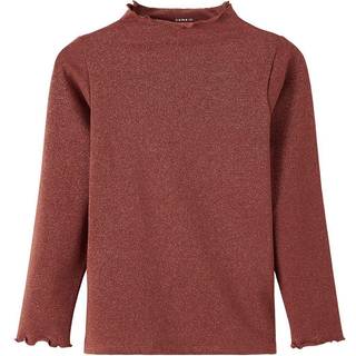 Name It Spiced Apple Glitter Top