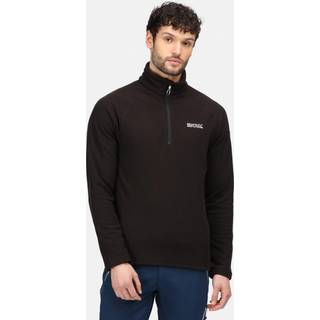 Regatta Regatta Black Mens Kenger Half Zip Midweight Fleece