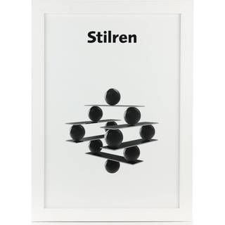 Ramme Stilren Akrylglas Hvid 60x90 cm