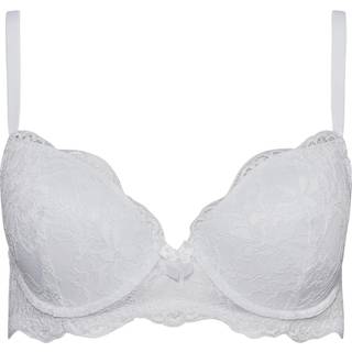 2 Pack Tall Black & White Lace Tshirt Bras 36C Lts | Tall Women's Bras
