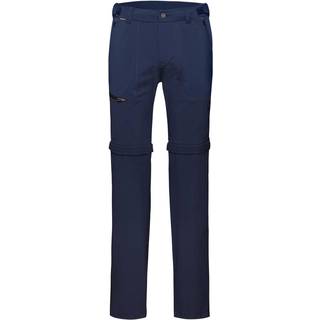 Mammut Women's Runbold Zip Off Pants Zip off-bukser Damer størrelse 34 - Regular farve blå