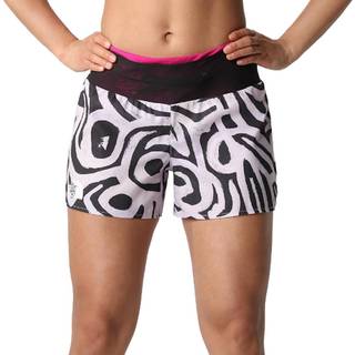 The North Face Flight Stridelight 4" Løbe Shorts, XL - Åndbare & Reflekterende, Dame, Hvid/Sort