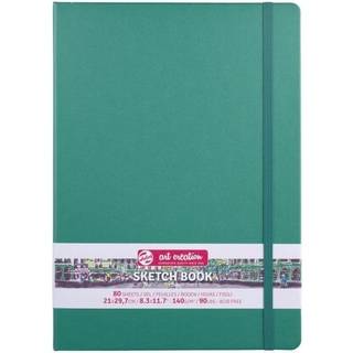Hardcover Sketchbook - Forest Green 21 x 29,7 cm