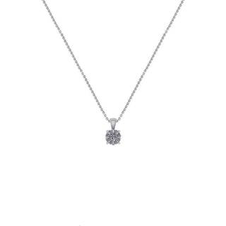 18 Karat Hvidguld Vedhæng fra Henrik Ørsnes Design med Diamant 0,06 Carat TW/SI