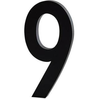 Design Letters Design Letters cifre aluminium 100 mm 9