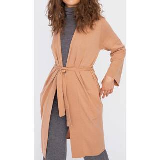 Pierre Robert X Jenny Skavlan Wool Long Kimono - Camel - Medium