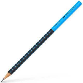 Faber-Castell: Grip blyant, HB - blå-sort