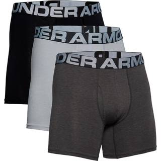 Under Armour Lange underbukser 3-pak - Sort / Grå - Str. XL - Modish.dk