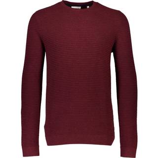 Knit Langærmet Polo, Navy, 3XL