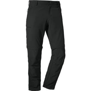 Schöffel Pants Folkstone Zip Off Trekking bukser Herrer størrelse 25 - Short farve sort