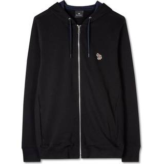 Paul Smith Regular Full Zip Hoodie Black