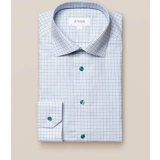 ETON Herren Hemd blau meliert