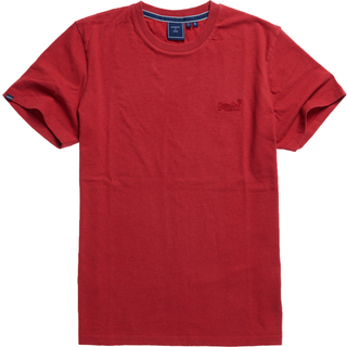 Superdry Superdry Light Grey Marl Essential Logo Embroidery T-Shirt