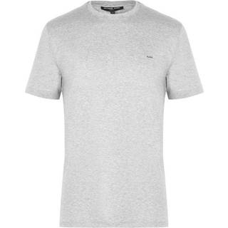 MK Cotton Crewneck T-Shirt - Grey - Michael Kors - XXL