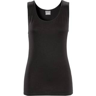 Trofe Bamboo Solids Tank Top - Black - X-Large