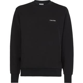 Recycled Polyester Sweatshirt - Calvin Klein - Black - Men - XS - Black - XS